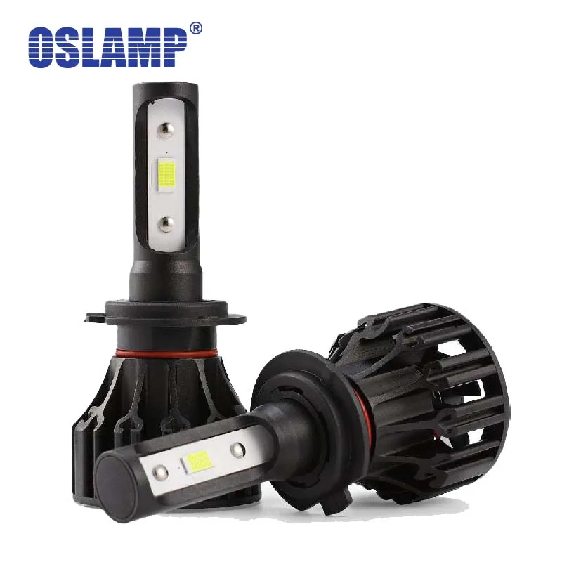 Oslamp T5 светодиодные лампы для передних фар H7 ближнего и дальнего света H1 Дальний