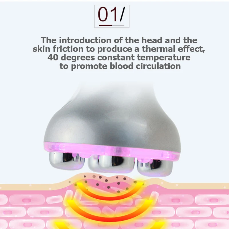 Массажер для лица устройство лифтинга микротоковый массажер глаз светодиодный