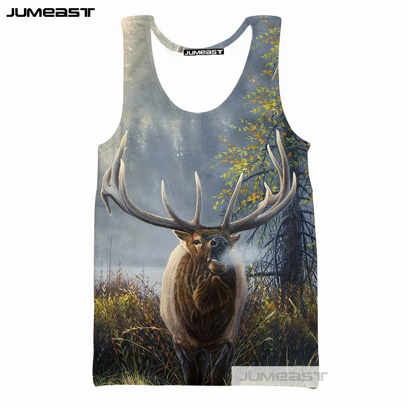 Jumeast/модные брендовые майки с 3d принтом милых животных для мужчин и женщин милые