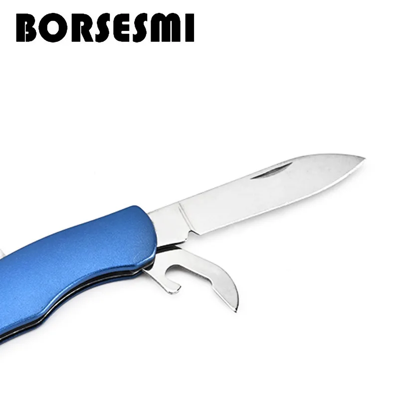 Горячая Распродажа 2 шт./лот нож для ключей из нержавеющей стали 5 функциональных