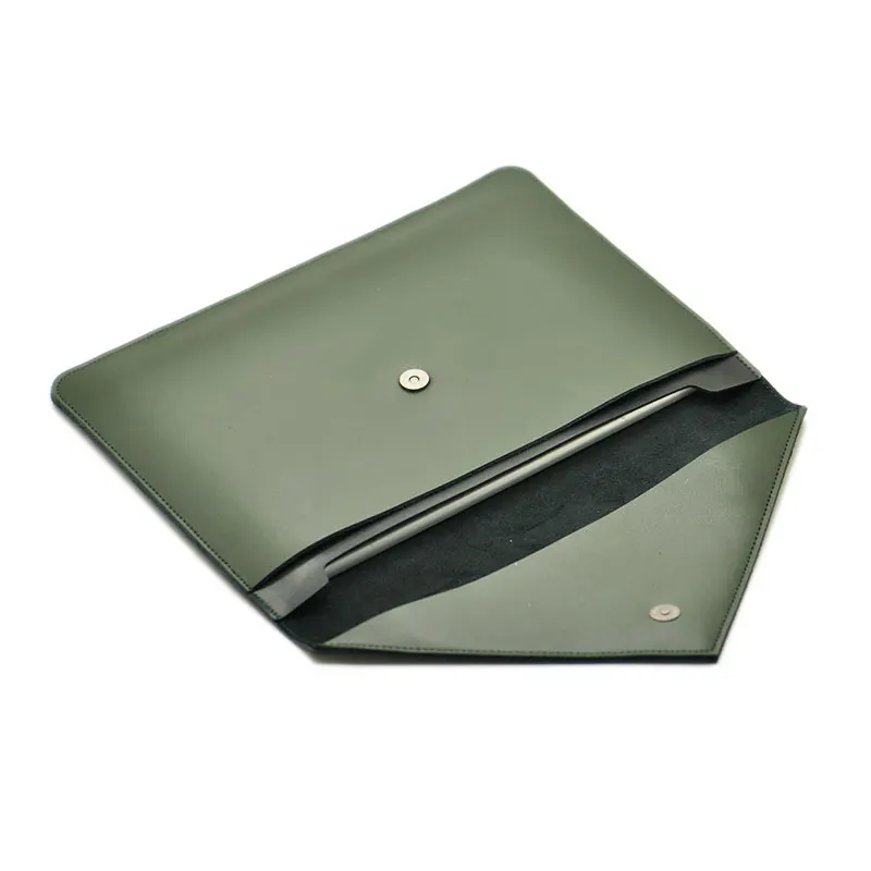 Конверт Сумка для ноутбука супер тонкий рукав чехол натуральная кожа Dell XPS 13/15 9360