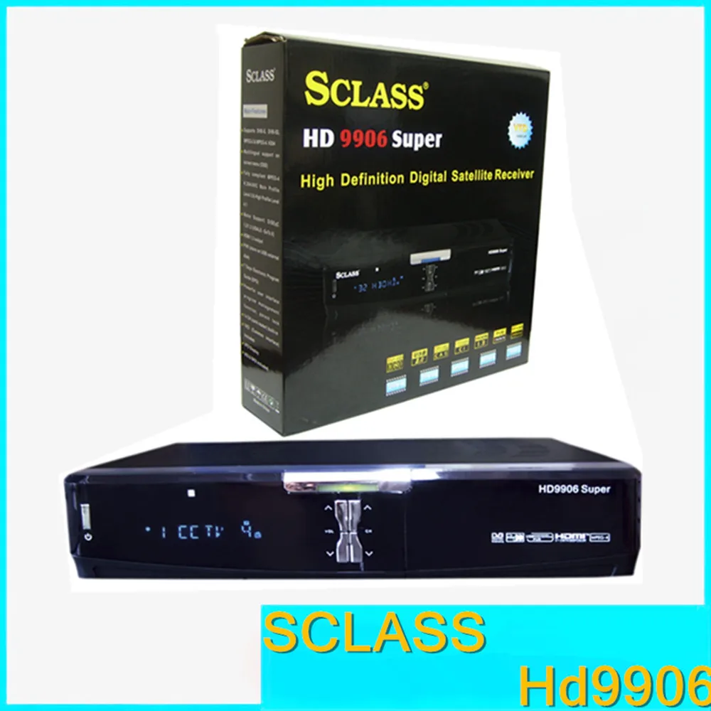 Самый дешевый HD приемник Sclass HD9906 спутниковый ресивер с поддержкой DVB-S2 и DVB-S USB Cccamd