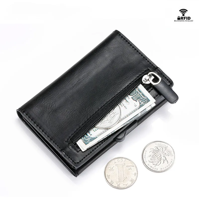 ZOVYVOL 2019 Новое поступление RFID портмоне из углеродного волокна кошелек одна