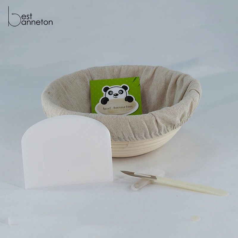 Лучший баннетон 9 дюймов корзина для профессиональной и домашней корзины скребок