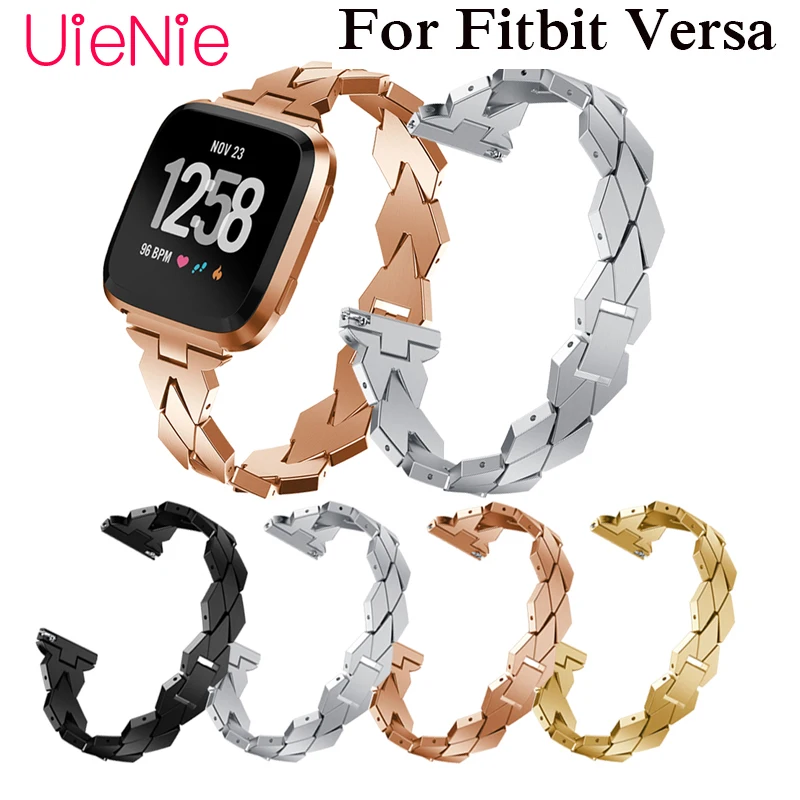 Ремешок из нержавеющей стали для умных часов Fitbit Versa frontier|Ремешки часов| |