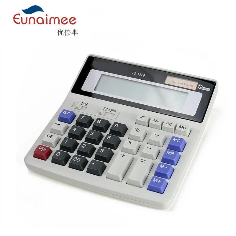 12 разрядный калькулятор Рабочий стол большими кнопками финансовых Бизнес