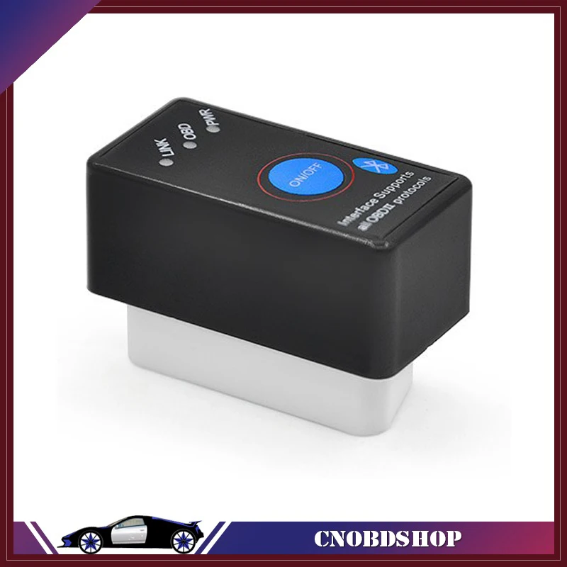 ELM327 Bluetooth V2.1 с выключателем питания ODB2 ODBII OBD II ELM 327 Тестер Автомобильный