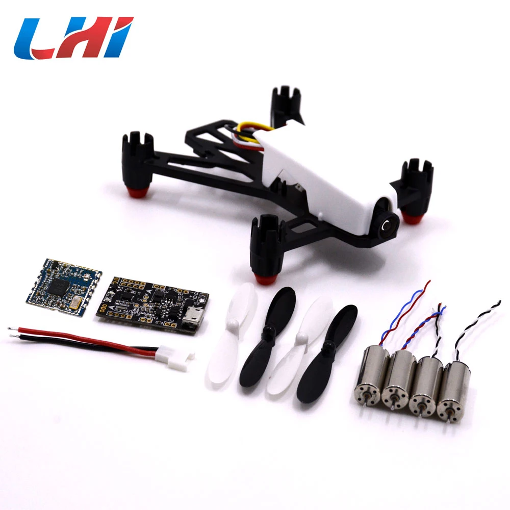 1 комплект Q100 Супер Мини FPV Racer Quadcopter DIY Indoor Kit рамка + 4 шт. 8520 мотор модуль TX5813 F3 EVO