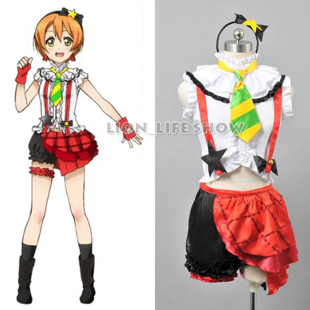 Индивидуальное японское аниме Love Live Hoshizora Rin проект школьного идола косплей