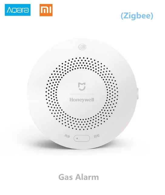 Xiaomi Honeywell детектор газа сигнализации, Aqara Zigbee пульт дистанционного управления CH4 мониторинг потолка и настенный легко установить работу приложение Mijia - Цвет: gas Detector