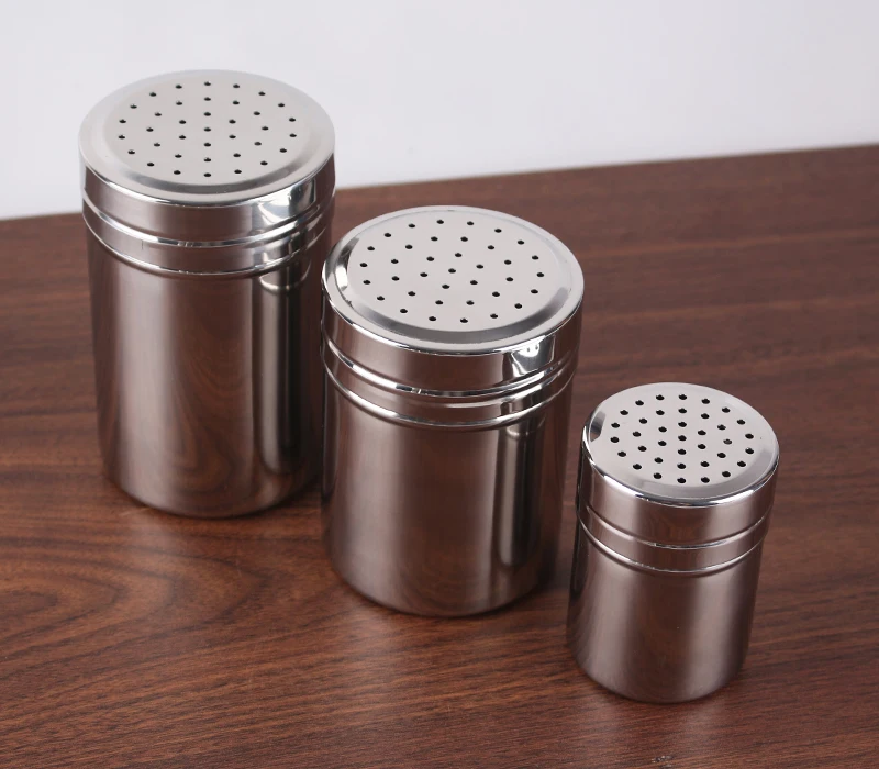 Houmaid кухонные аксессуары из нержавеющей стали соус горшок баночки для хранения емкость приправ Чили соль