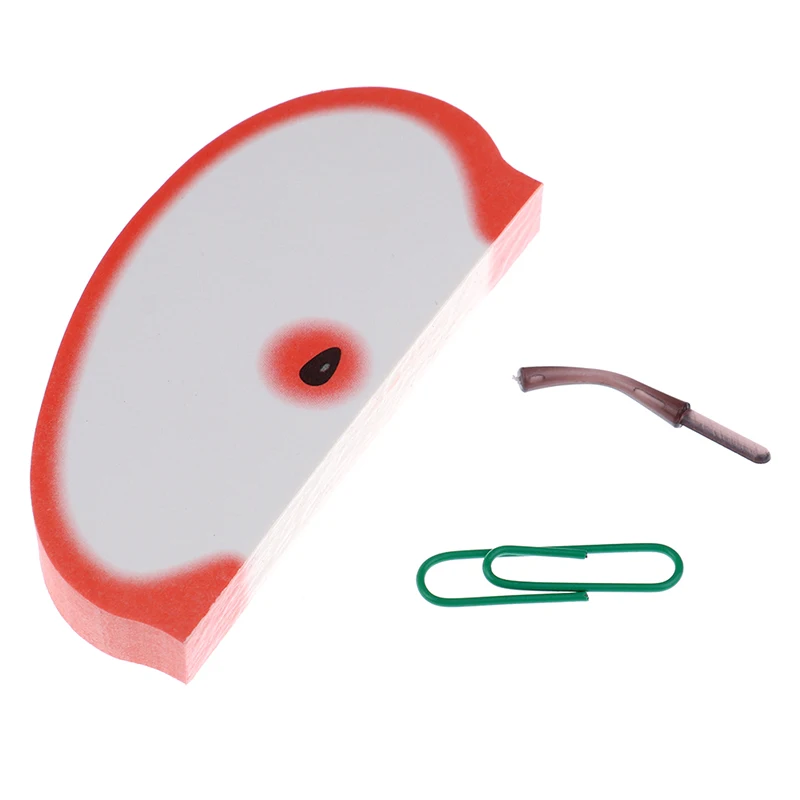 В форме яблока милые фрукты Apple Note блокноты портативные царапины бумажные