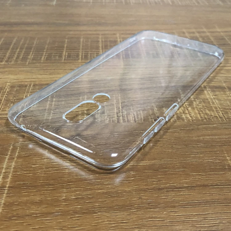 Чехол для Meizu 16X мягкие TPU Crystal Clear ультра тонкий прозрачный защитный силиконовый