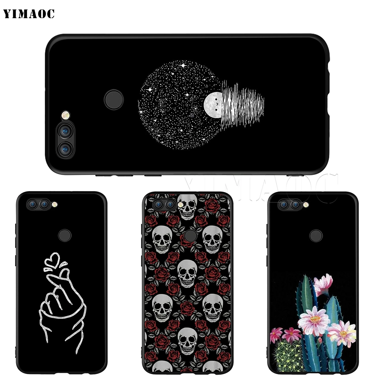 Силиконовый чехол YIMAOC с феминистской девушкой для Huawei Honor Mate P smart Y7 Y9 8C 30 20 10 8x Nova 3i 3