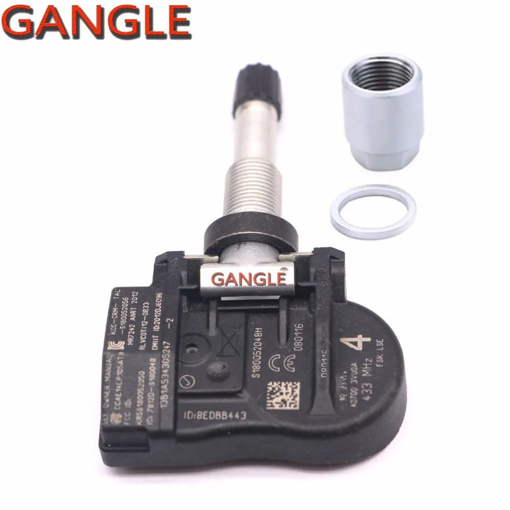 Для Nissan Pulsar Qashqai II TIIDA TEANA X-Trail Rogue TPMS сенсор системы контроля давления в шинах 40700-3VU0A 407003VU0A 433 МГц