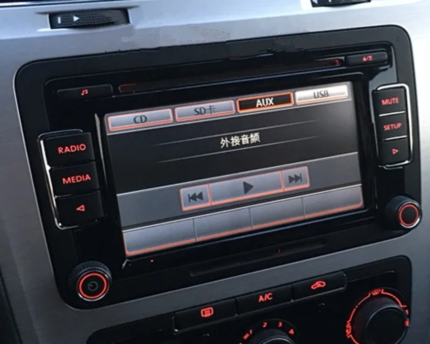 Vagbase RCD510 VW оригинальный автомобиль MP3 SD USB Радио Стерео радио с кодом для Golf 5 6 Jetta CC