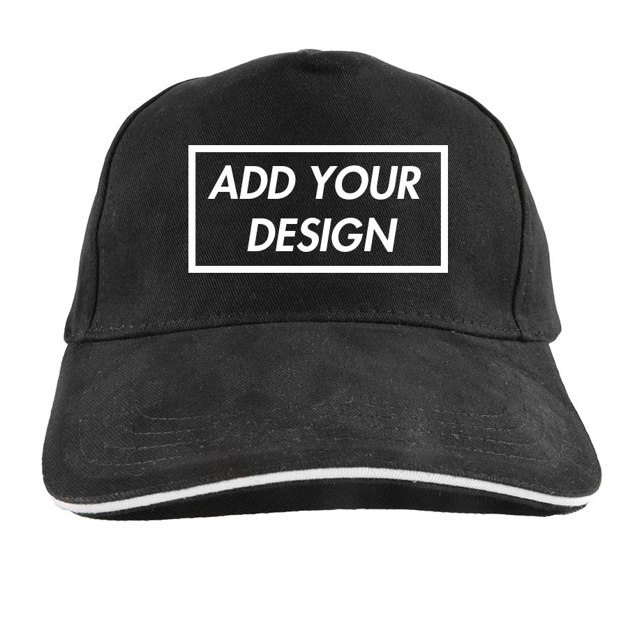 

Custom Hat Baseball Cap Add Your Design Print Logo Text Photo Black Khaki Customize Caps for Men Women