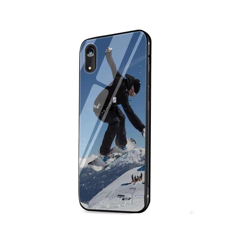 Чехол из закаленного стекла для iPhone X XS XR Max 6 6s 7 8 Plus 5 5S SE|Чехлы-накладки| |