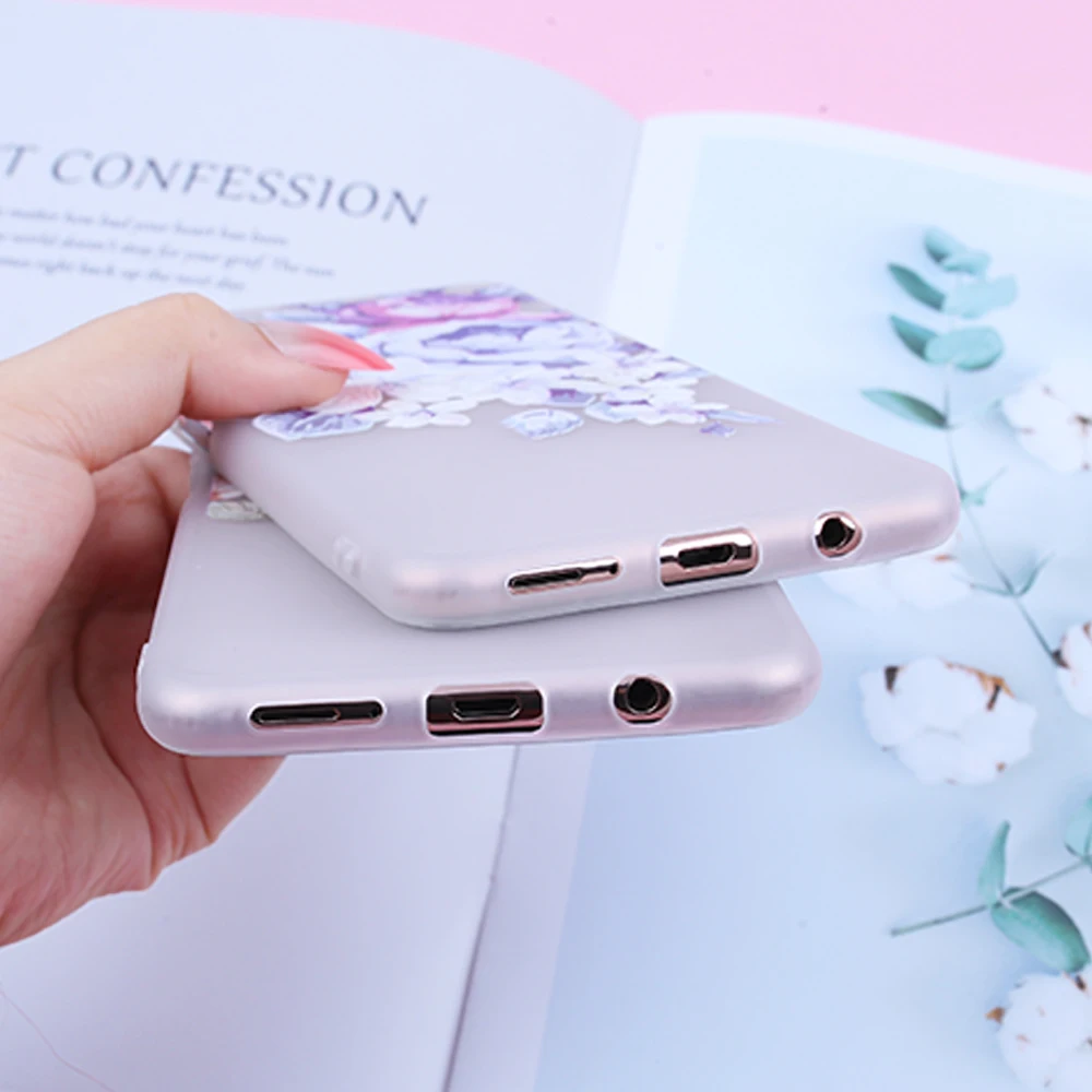 Для чехол для samsung Galaxy A7 2018 мягкий телефона \ Матовый ТПУ силиконовый бампер Капа