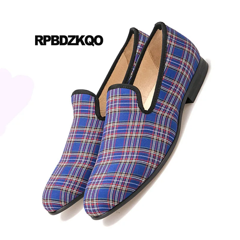 2021 новые летние дышащие мужские мокасины взлетно-посадочной полосы плед Большой