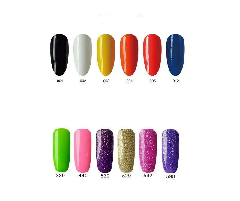 TIPART 12 видов цветов гель для ногтей отмачиваемый Гель-лак топ и Базовое покрытие