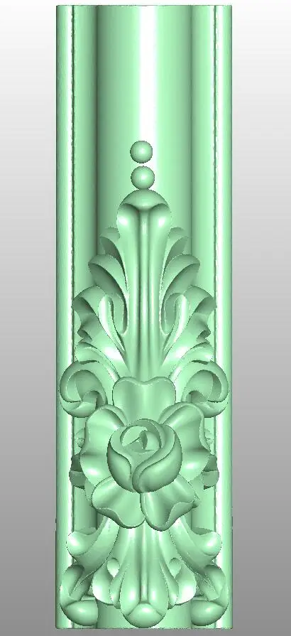 Модель 3D STL для фрезерного станка с ЧПУ рельефный дизайн мебель шкаф стул ножка