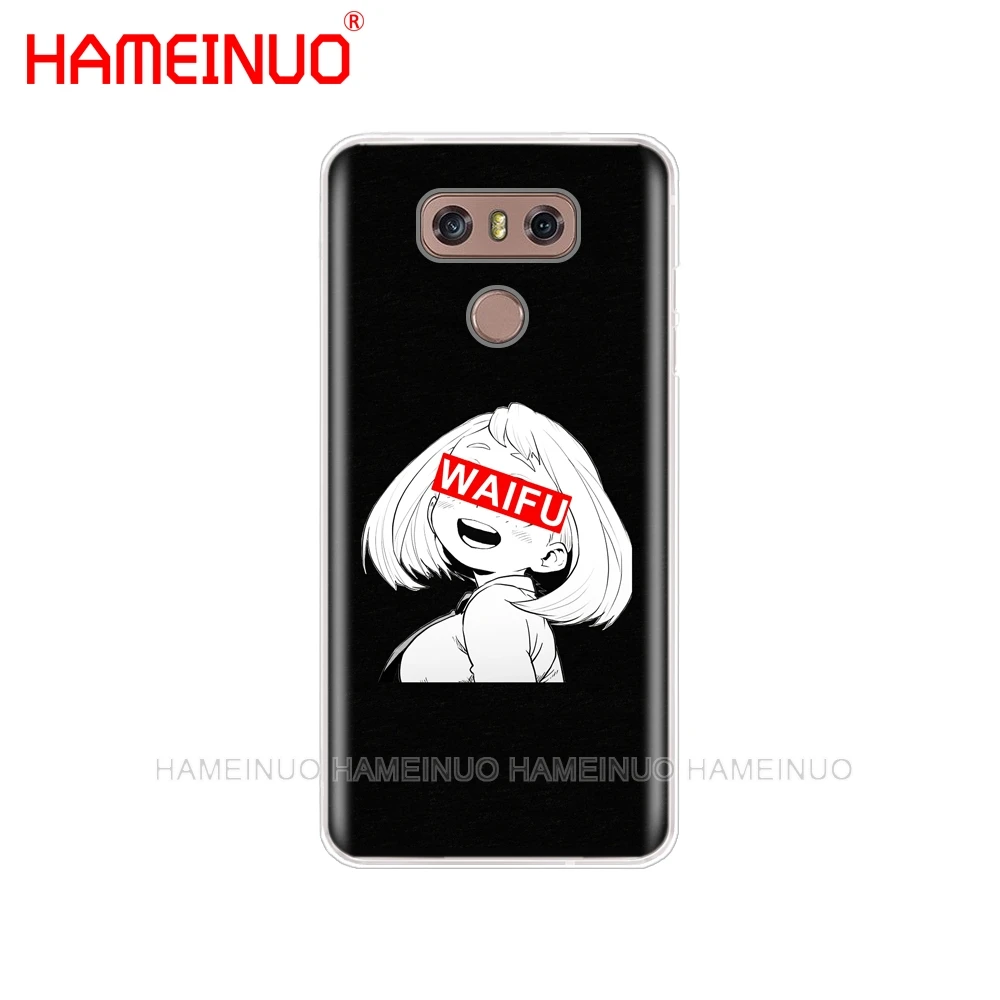 HAMEINUO Sugoi Senpai аниме waifu чехол для телефона LG G7 Q6 G6 MINI G5 K10 K4 K8 2017 2016 X POWER 2 V20 V30