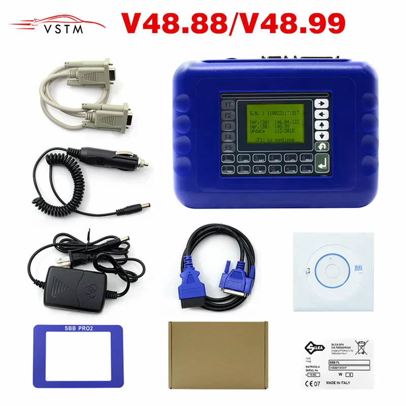 SBB V48.99 V48.88 SBB PRO2 Atuo ключ программист добавить новые автомобили обновления, чем SBB V33.02 v46,02
