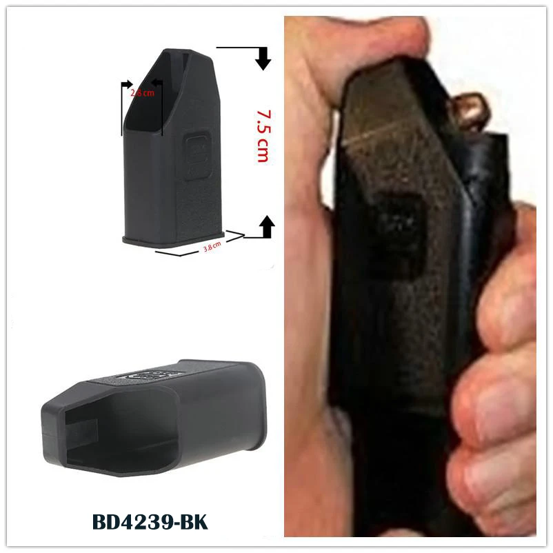 Бесплатная доставка магазин Glock для патронов скоростной погрузчик 9 мм 40 357 45