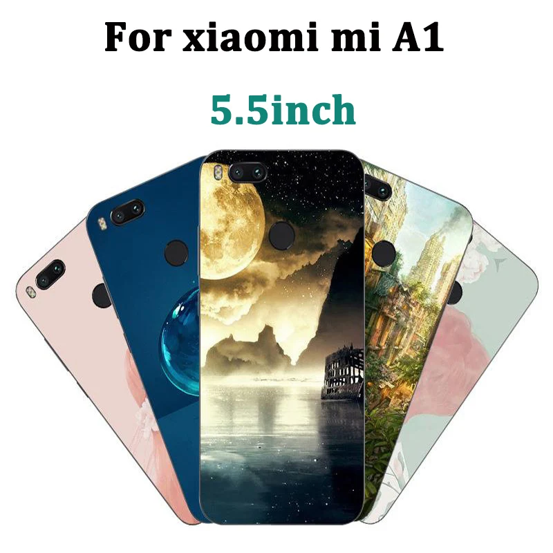 Для xiaomi Mi A1 чехол Модный милый мультяшный Мягкий силиконовый для miA1 телефона A 1