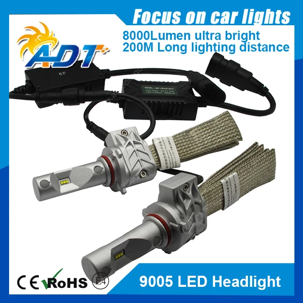 

G5NS PH 9005 HB3 car led headlight Bulbs High Power Auto LED headlights Fog Lights 8000LM DC12-24 V 6500K High bright