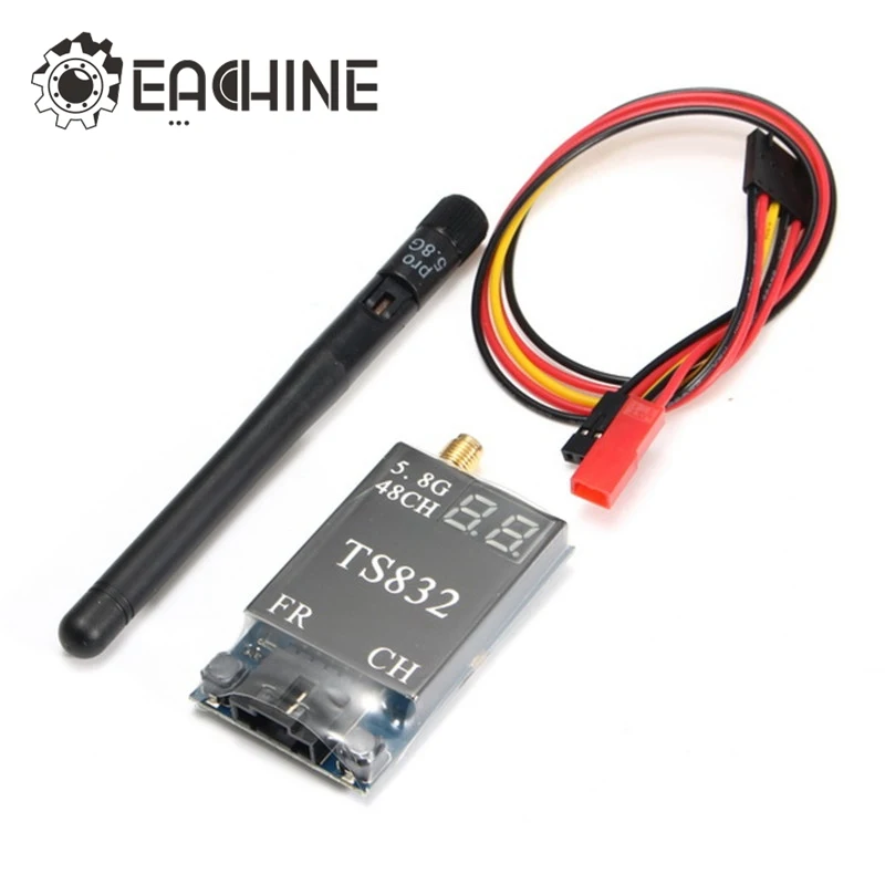В наличии Eachine TS832 Boscam FPV 5 8G 48CH 600mW 7 4 16 V беспроводной av передатчик для
