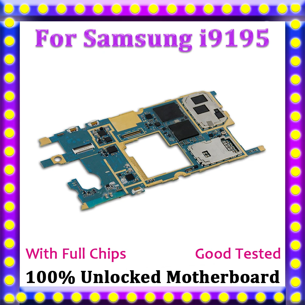 Высококачественная разборная материнская плата TDHHX для Samsung Galaxy S4 Mini i9195 с полными