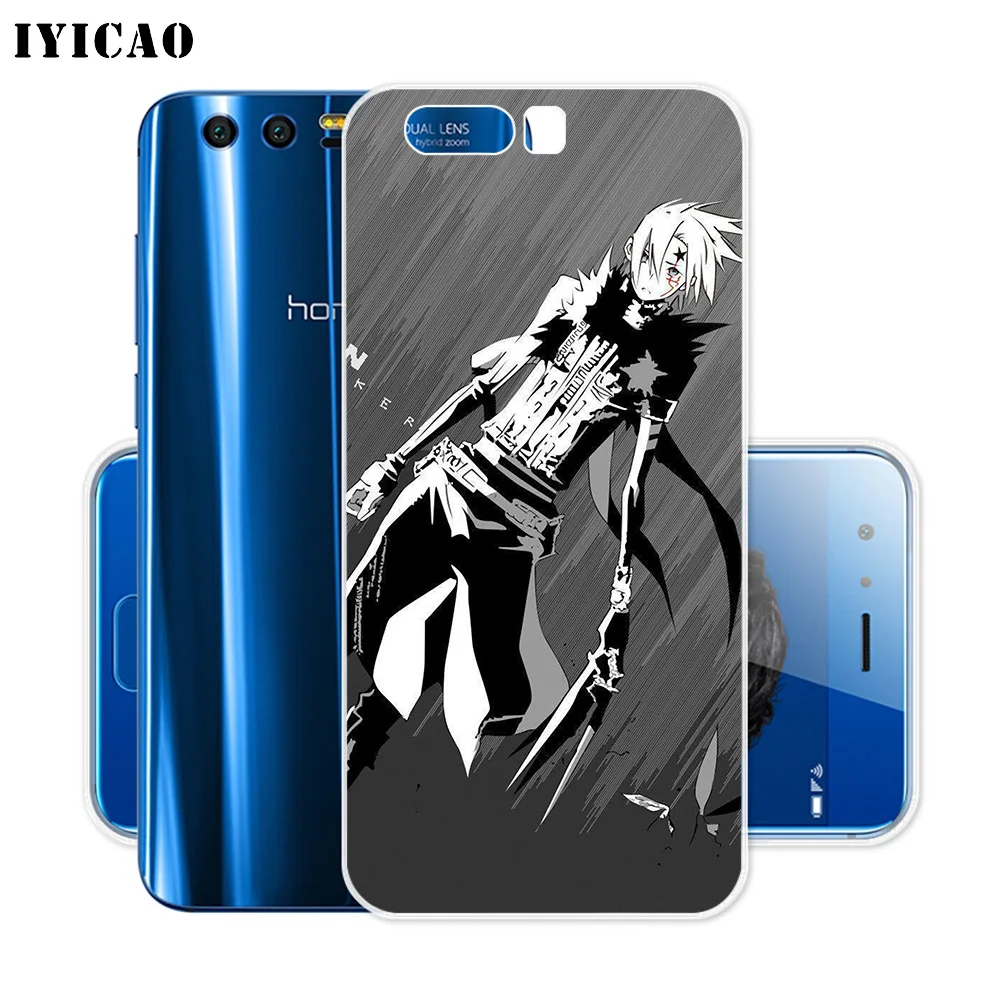 Мягкий силиконовый чехол IYICAO D.Gray man для Huawei Y9 Y7 Y6 Prime 2018 Honor 8C 8X 8 9 10 Lite 7X 7C 6A 7A Pro