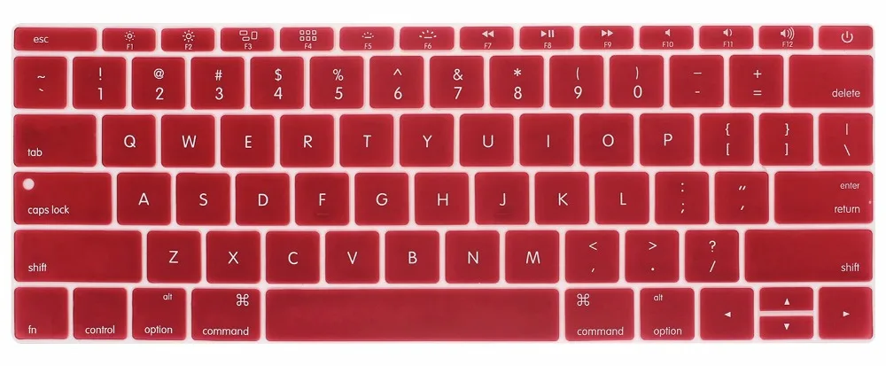 Защитный чехол для клавиатуры США Macbook 12 Retina силиконовый Pro 13 без сенсорной панели