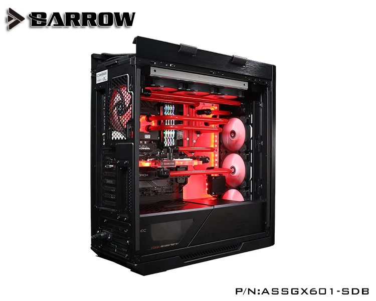 Курган ASSGX601-SDB, водные платы для Asus Rog Strix Helios GX601 чехол, для Intel cpu водоблок и один/двойной GPU корпус