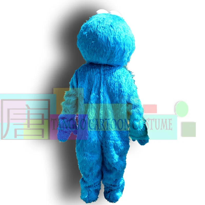 Улица Сезам голубое печенье искусственное платье размер для взрослых Хэллоуин