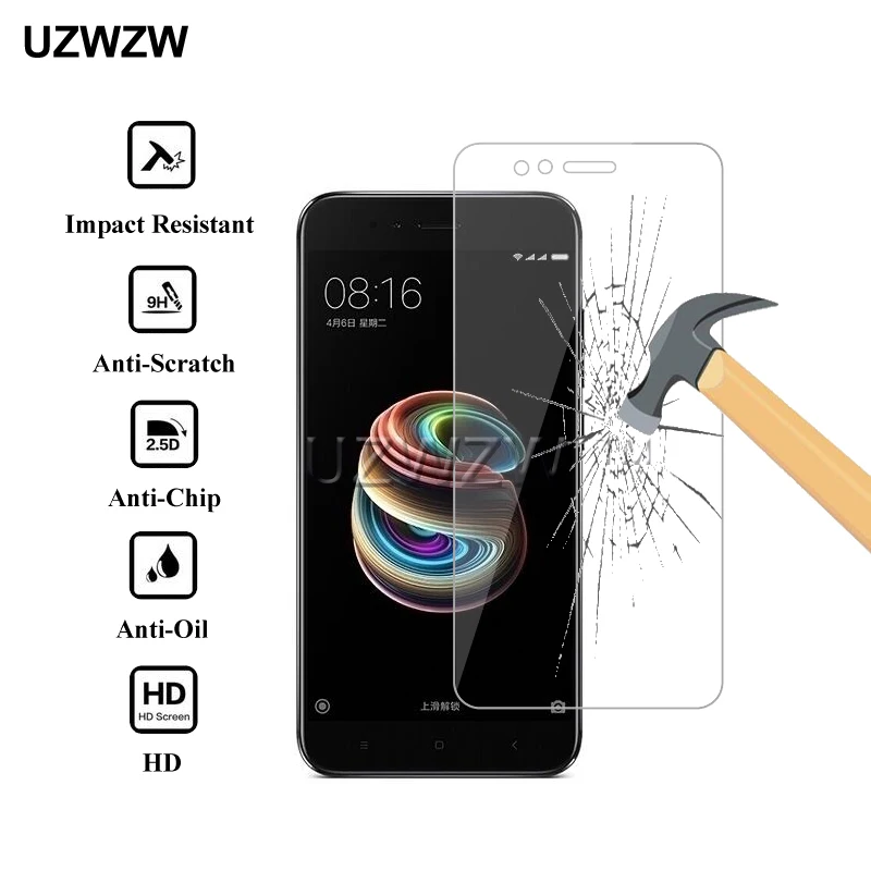 2.5D HD закаленное стекло для Xiaomi mi A1 Защитная пленка для экрана для Xiaomi mi a1(mi 5X) закаленное стекло