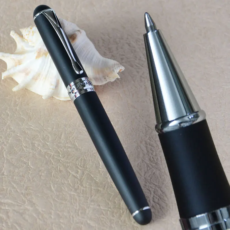Шариковая ручка JINHAO X750, глянцевая черная и серебристая, белая, синяя, золотая, 15 видов цветов на выбор, для офиса, офиса, офиса - Цвет: pen as this picture