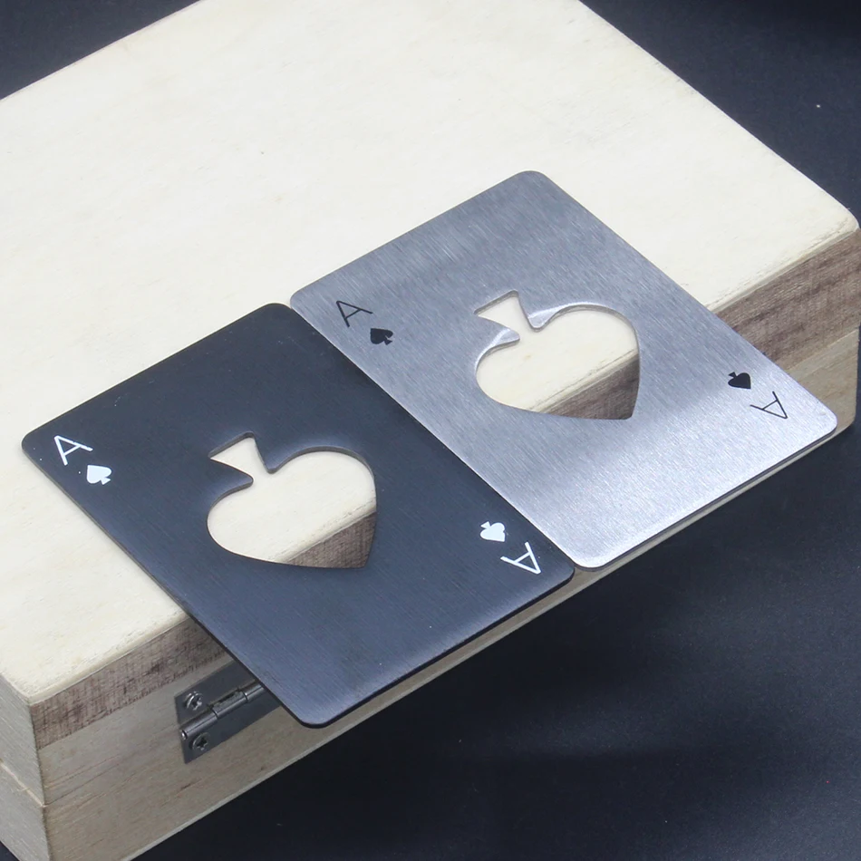 10 шт креативные лопатки для покера открывашка Кредитная карта открывалка