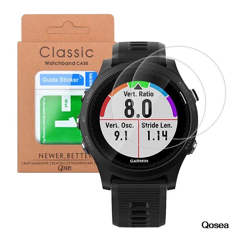 Qosea для Garmin Forerunner 935 закаленное стекло ультратонкое 9 H прозрачное защитная пленка