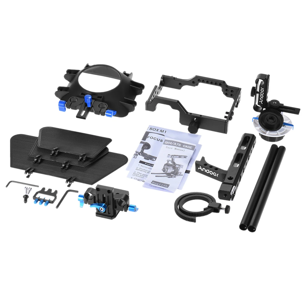 Комплект для видеокамеры Andoer C500 из алюминиевого сплава комплект видеокамер GH4 Sony