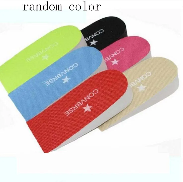1pair 2.5cm random 1 пара, удобные ортопедические стельки для обуви, вставки, высокая поддержка свода стопы, подкладка для женщин и мужчин, подтягивающая вставка, подушка для высоты - Цвет: 1pair 2.5cm random
