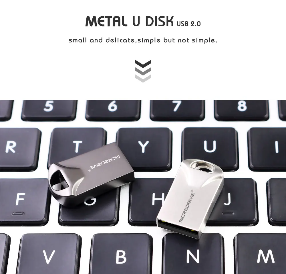 Металлический USB флеш-накопитель, реальная емкость, 64 ГБ, 32 ГБ, 16 ГБ, 8 ГБ, 4 Гб, серебристый/черный, высокое качество, микро-карта памяти, u-диск