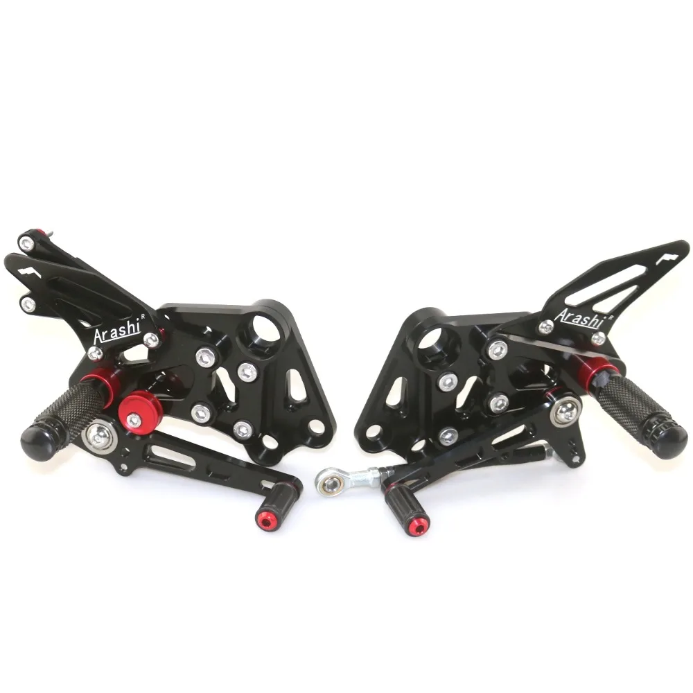 CNC регулируемый задний комплект Rearsets подставка для ног KTM RC125 RC200 RC390 2014 2016 2017 2018 2019