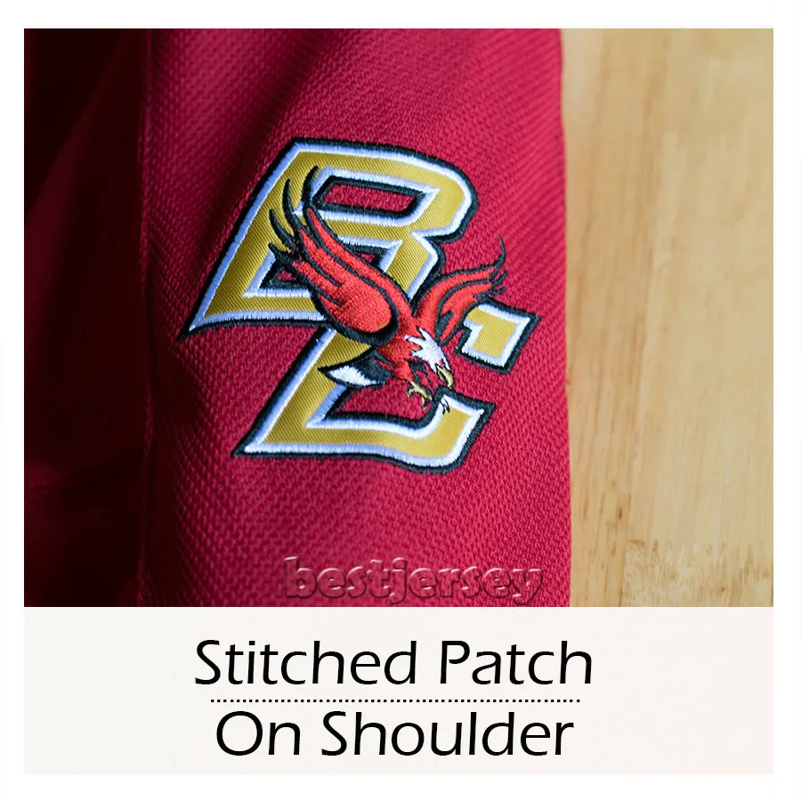 Kowell Бостон Колледж 12 Майк booth прошитой Хоккей Джерси|stitched hockey jerseys|hockey jerseyboston college |