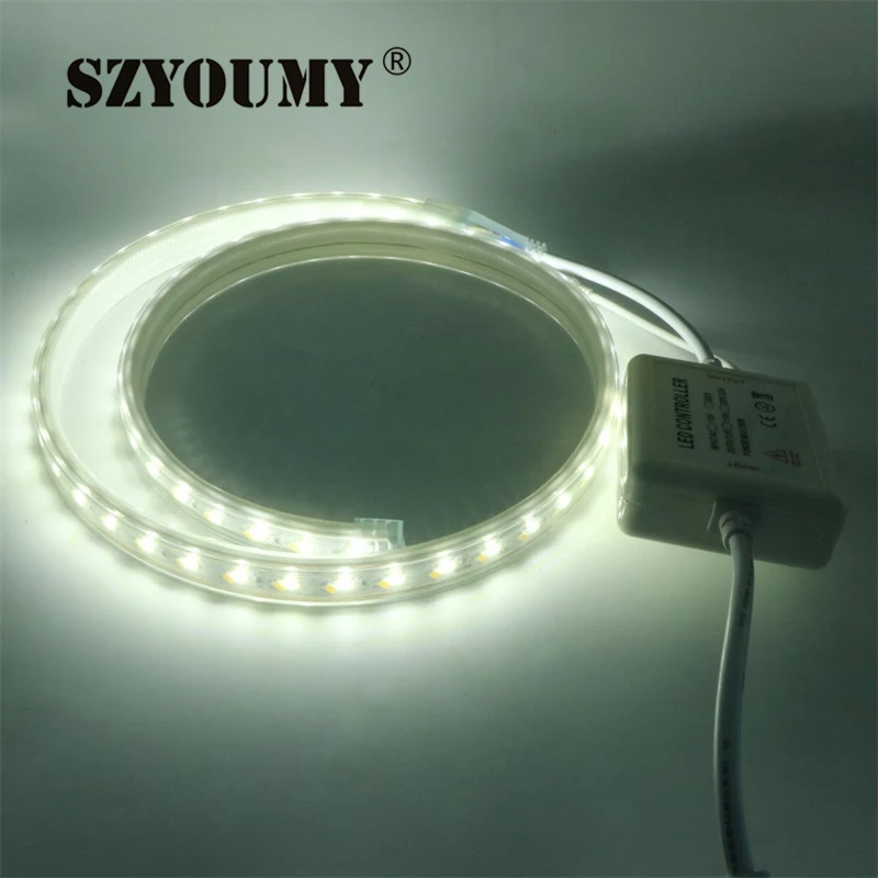 SZYOUMY Гибкая 120 Светодиодная s/m светодиодная ленсветильник ная белая диммируемая