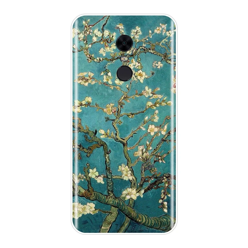 No.2 Чехол для телефона Ван Гог для Pocophone F1 Xiaomi Redmi Note 4 4X5 5A 6 Pro Prime силиконовый чехол для Redmi S2 6A 5 Plus 4A чехол - Цвет: No.2