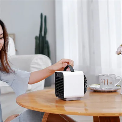 Отрицательный ионный портативный мини USB кондиционер увлажняюший очиститель воздуха охлаждения вентилятор охладитель воздуха вентилятор для офиса дома