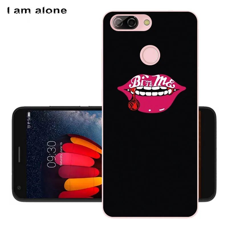 Soft TPU KK60 Чехлы для телефонов I am alone для zte Blade V9 Vita, 5,45 дюймов, мягкий ТПУ чехол для мобильного телефона с мультяшным принтом для zte Blade V9 Vita, сумки - Цвет: Soft TPU KK60